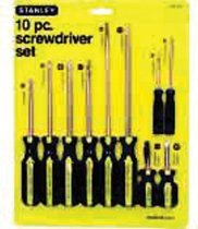 Stanley® 100 Plus® 7 Pc Combination Screwdriver Sets Stanley® 100 Plus® 7 Pc Combination Screwdriver Sets