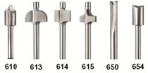 Dremel&reg; HSS Router Bit Accessory Sets