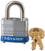 Master Lock No. 7 Laminated Steel Pin Tumbler Padlocks
