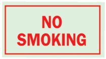 Brady Glo&trade; Glow-In-The-Dark Safety Signs