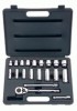 Stanley Tools for The Mechanic 20 Piece Standard &amp; Deep Socket Sets