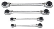 GearWrench&reg; 4 Pc. QuadBox&trade; Double Box Ratcheting Wrench Sets