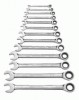 GearWrench&reg; 13 Pc. Combination Ratcheting Wrench Sets