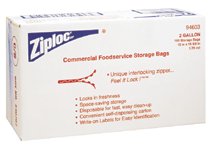 Diversey Ziploc&reg; Commercial Resealable Bags