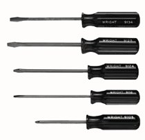 Wright Tool 5 Pc. Screwdriver Sets