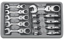 GearWrench® 10 Pc. Stubby Flex Combination Ratcheting Wrench Sets GearWrench® 10 Pc. Stubby Flex Combination Ratcheting Wrench Sets