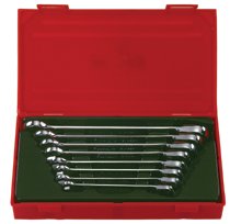 Blackhawk&trade; 8 Piece Reversible Gear Ratcheting Wrench Sets