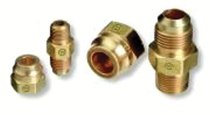 Western Enterprises Brass SAE Flare Tubing Connections