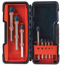 Bosch Power Tools 8 Pc. Glass and Tile Bit Sets