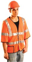 OccuNomix Class 3 Mesh Vests with 3M&trade; Scotchlite&trade; Reflective Tape