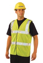 OccuNomix Class 2 Mesh Vests with 3M&trade; Scotchlite&trade; Reflective Tape