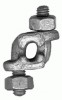 CM Columbus McKinnon Big Orange Mid-Grip Double Saddle Wire Rope Clips