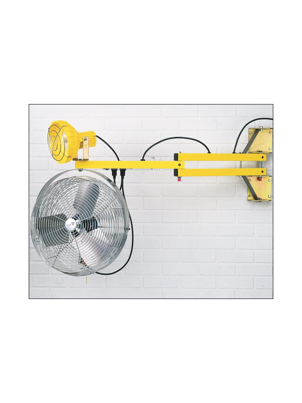 LOADING DOCK FANS AND FAN/LIGHT COMBO at Nationwide Industrial Supply, LLC