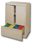 STORAGE CABINETS WITH FILE DRAWER