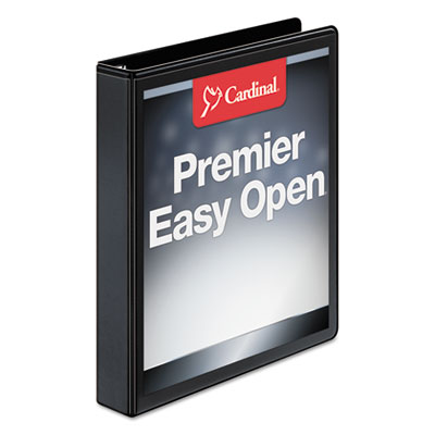 Cardinal&reg; Premier Easy Open&reg; ClearVue&trade; Locking Slant-D&reg; Ring Binder