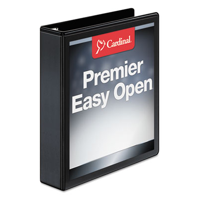 Cardinal&reg; Premier Easy Open&reg; ClearVue&trade; Locking Slant-D&reg; Ring Binder