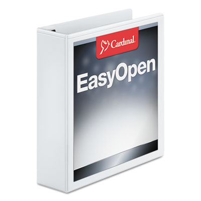 Cardinal&reg; Premier Easy Open&reg; ClearVue&trade; Locking Slant-D&reg; Ring Binder