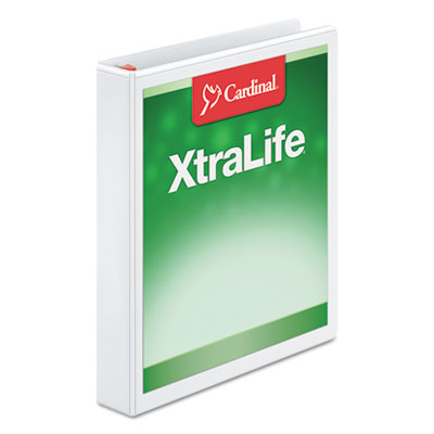 Cardinal&reg; XtraLife&reg; ClearVue&trade; Non-Stick Locking Slant-D&reg; Ring Binder