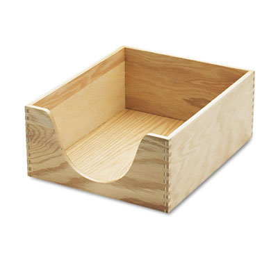 Carver&trade; Hardwood Stackable Desk Trays