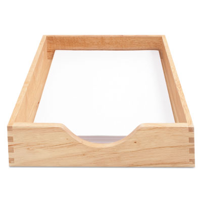 Carver&trade; Hardwood Stackable Desk Trays