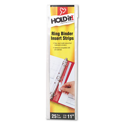 Cardinal&reg; HOLDit!&reg; Binder Insert Strip