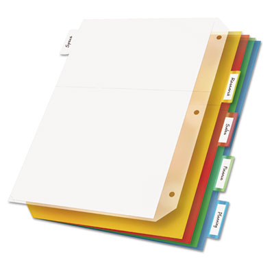 Cardinal&reg; Poly Ring Binder Pockets