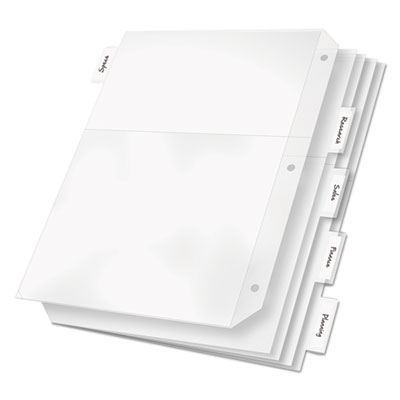 Cardinal&reg; Poly Ring Binder Pockets