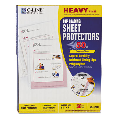 C-Line&reg; Polypropylene Sheet Protector