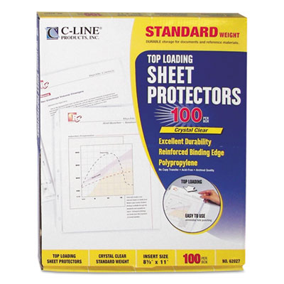 C-Line&reg; Polypropylene Sheet Protector