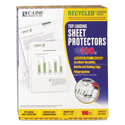 C-Line&reg; Polypropylene Sheet Protector