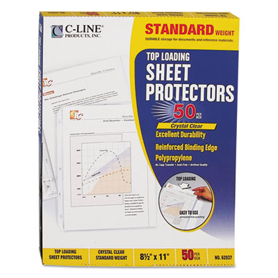C-Line&reg; Polypropylene Sheet Protector