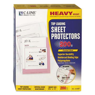 C-Line&reg; Polypropylene Sheet Protector