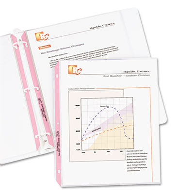 C-Line&reg; Breast Cancer Awareness Pink Ribbon Sheet Protector