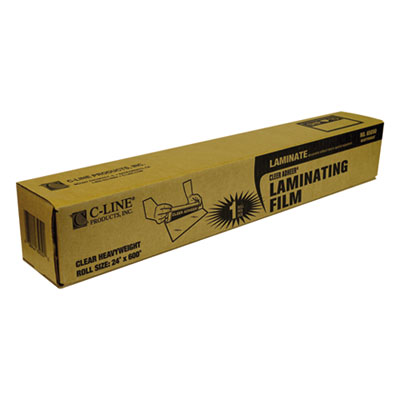 C-Line&reg; Cleer Adheer&reg; Self-Adhesive Laminating Film