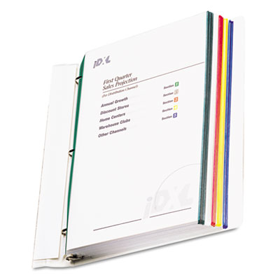 C-Line&reg; Colored Edge Sheet Protector