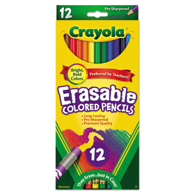 Crayola&reg; Erasable Color Pencil Set