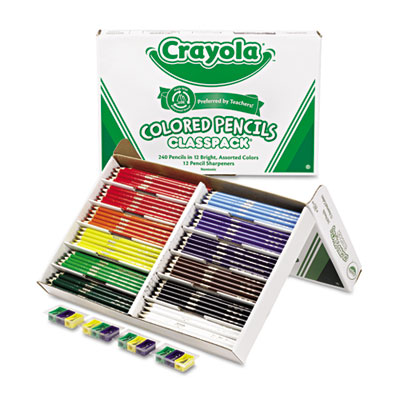 Crayola&reg; Color Pencil Classpack&reg; Set