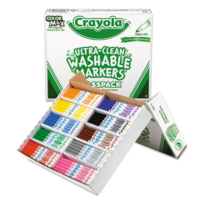 Crayola&reg; Ultra-Clean Washable&trade; Marker Classpack&reg;