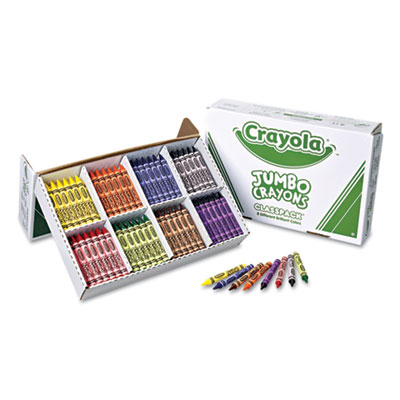 Crayola&reg; Jumbo Classpack&reg; Crayons