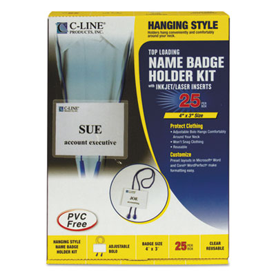 C-Line&reg; Name Badge Kits