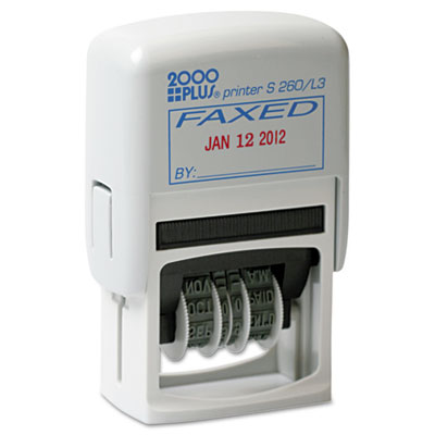 2000 PLUS&reg; Economy Self-Inking Dater