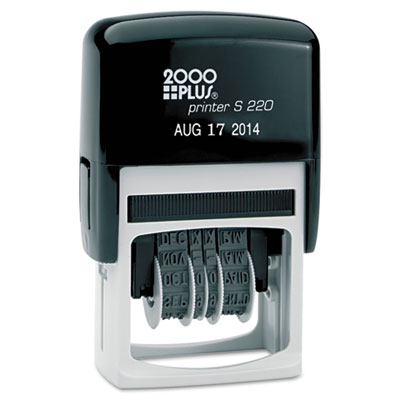 2000 PLUS&reg; Economy Self-Inking Dater