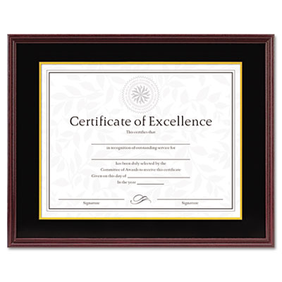 DAX&reg; Hardwood Document/Certificate Frame
