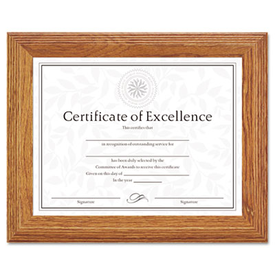 DAX&reg; Stepped Solid Wood Document/Certificate Frame