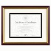 DAX&reg; Two-Tone Document/Certificate Frame