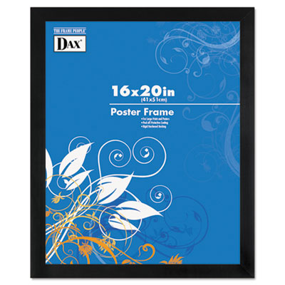 DAX&reg; Black Solid Wood Poster Frames