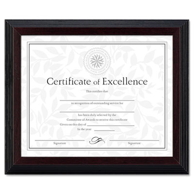 DAX&reg; Stepped Award/Certificate Frame