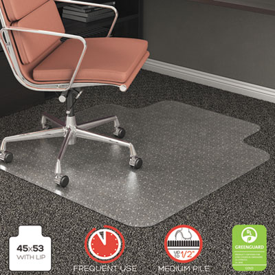 deflecto&reg; RollaMat&reg; Frequent Use Chairmat for Medium Pile Carpeting