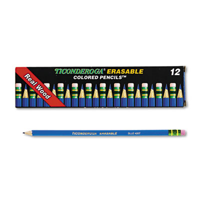Ticonderoga&reg; Erasable Colored Pencils&trade;