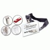 Durable&reg; Click-Fold&reg; Convex Name Badge Holders
